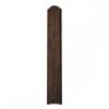 Íves kerítéselem - Sötét dió (kétoldalas) - 1500mm