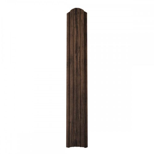 Íves kerítéselem - Sötét dió (kétoldalas) - 1500mm