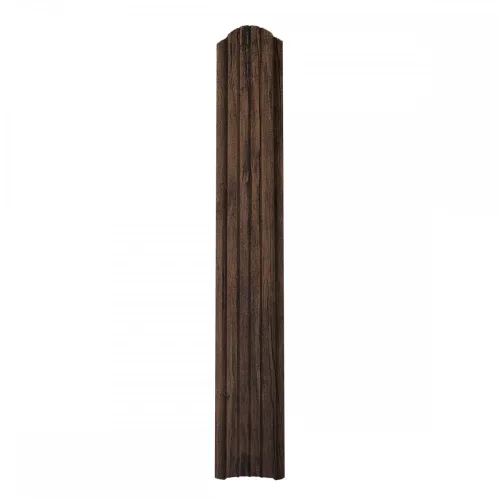 Íves kerítéselem - Sötét dió (kétoldalas) - 1700mm