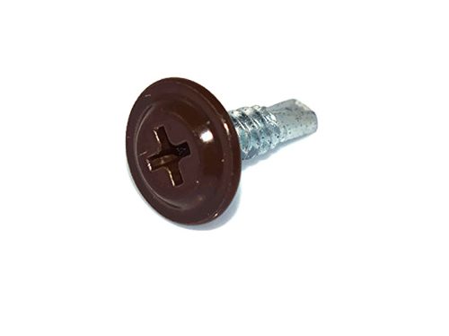 Opel csavar önfúró fémhez, RAL8017 (csokibarna) - 4,2*16 mm