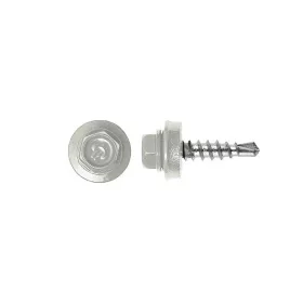 Rögzítő csavar fémhez, RAL9002 (törtfehér) - 4,8*19mm
