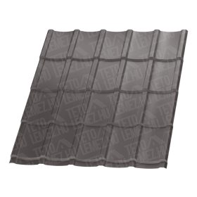   Hódfarkú cserepeslemez, RAL 9007 fényes (grafit metál) 0,45mm vastag