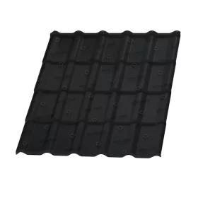 Honorata cserepeslemez, RAL 9005 matt (fekete) 0,45mm vastag