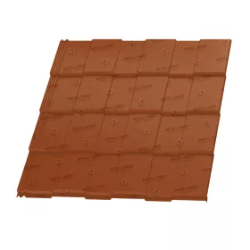   Hexa cserepeslemez, RAL 8004 fényes (téglavörös) 0,45mm vastag