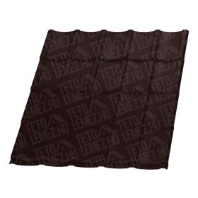   Hódfarkú cserepeslemez, RAL 8017 fényes (csokibarna) 0,5mm vastag