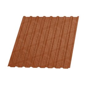   T20 trapézlemez, RAL8004 fényes (téglavörös) - vtg.: 0,45mm