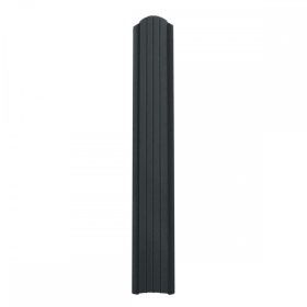   Íves kerítéselem - RAL7016 fényes (kétoldalas antracit szürke) egyedi méret