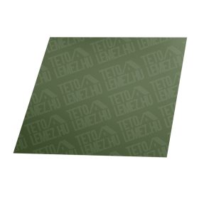Síklemez RAL 6011 fényes, katonai zöld - 0,50mm