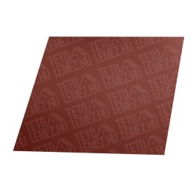 Síklemez RAL 3009 fényes, bordó - 0,50mm