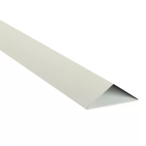 Gerincelem trapézlemezhez, Fényes RAL 9002 (törtfehér), Hossz: 2000mm
