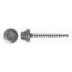 Rögzítő csavar fához, RAL9006 (ezüst metál) - 4,8*35mm - 50db