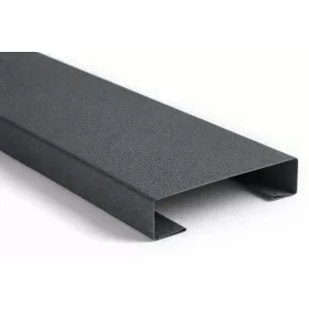 Szögletes kerítéselem - RAL 7016 matt (antracit szürke)