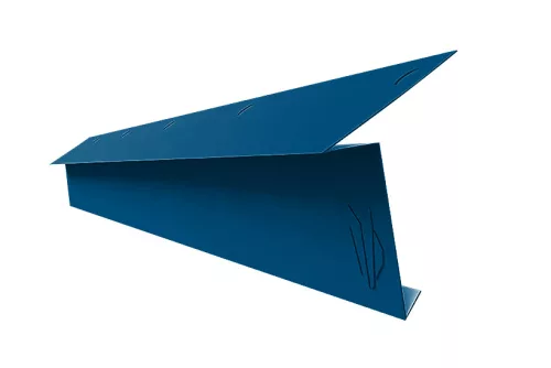 Indító ereszszegély RAL 5010 fényes (kék), Hossz: 2000 mm