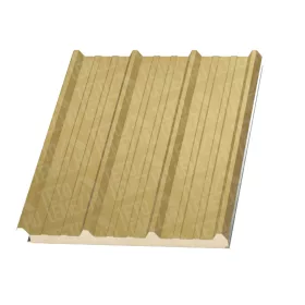 8 cm Tető szendvicspanel,  RAL 1002 (gabonasárga)