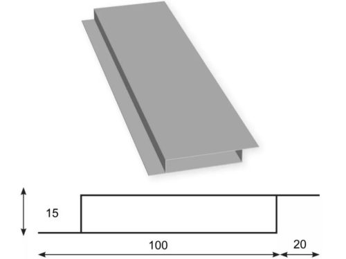Simetra kerítéselem - RAL 3011 fényes (Meggypiros)