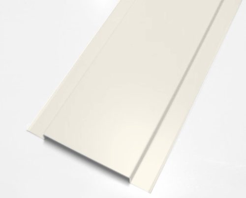 Szendvicspanel csatlakozás takaró elem RAL 9010 fényes (hófehér), Hossz: 2000 mm