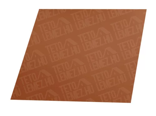 Síklemez UTK 750 (RAL 8004 MATT), téglavörös - 0,5mm