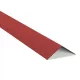 Gerincelem trapézlemezhez, Fényes RAL 3000 (tűzpiros), Hossz: 2000 mm