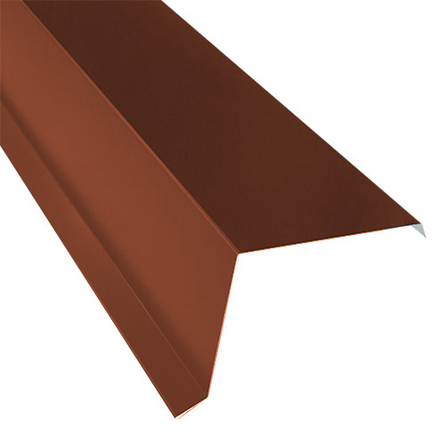 Oromszegély I. - RAL 8004 fényes (téglavörös) - Hossz: 2000 mm