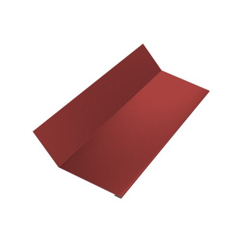 Törésvonal szegély RAL 3000 fényes (tűzpiros), Hossz: 2000 mm