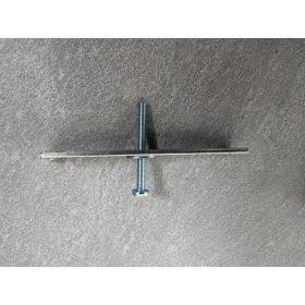   Rögzítő csavar alátéttel(rögzítő klipszhez), horganyzott - M5 x 50 mm