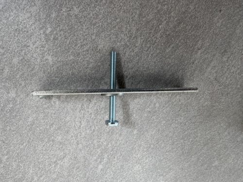 Rögzítő csavar alátéttel(rögzítő klipszhez), horganyzott - M5 x 50 mm