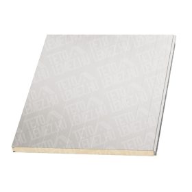   4 cm Fal szendvicspanel, látszó rögzítéssel, RAL 9002 (törtfehér)