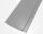 Szendvicspanel csatlakozás takaró elem RAL 9006 fényes (ezüstmetál), Hossz: 2000 mm