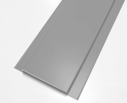 Szendvicspanel csatlakozás takaró elem RAL 9006 fényes (ezüstmetál), Hossz: 2000 mm