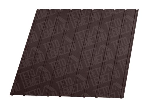 T8 trapézlemez, RAL 8017 matt (csokibarna) - vtg.: 0,45mm