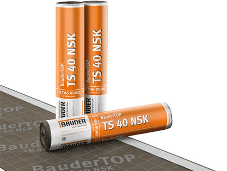 BauderTOP TS 40 NSK - bitumenes alátéthéjazat (1 tekercs - 40m2)