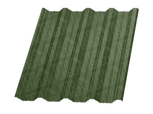 T50 trapézlemez, RAL6011 fényes (világos zöld) - vtg.: 0,50mm