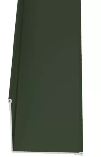 Belső sarokelem RAL 6020 fényes (katonai zöld), Hossz: 2000 mm