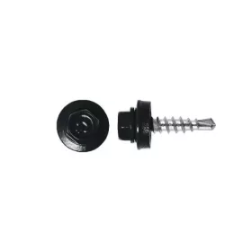   Rögzítő csavar fémhez, RAL7024 (grafitszürke)  - 4,8*19mm