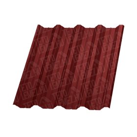 T50 trapézlemez, RAL3011 matt (meggypiros) - vtg.: 0,45mm