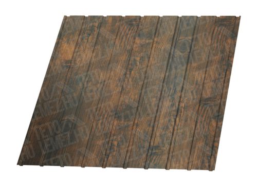 T8 trapézlemez, sötétdió (egyoldalas) - 2.000mm - vtg.: 0,45mm