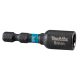 Makita BLACK mágneses behajtófej 8mm /hatlapfejű csavarhoz/
