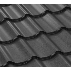 ALFA RETRO cserepeslemez, TK 33 matt (fekete) 0,5mm vastag