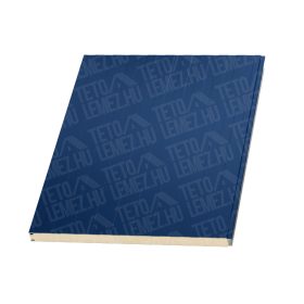   6 cm Fal szendvicspanel, látszó rögzítéssel, RAL 5010 (kék)