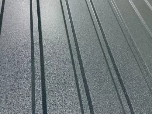 T7 trapézlemez, RAL 7016 matt (egyoldalas antracit szürke) - vtg.: 0,45mm SAJÁT GYÁRTÁS