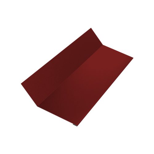 Törésvonal szegély RAL 3011 matt (meggypiros), Hossz: 2000 mm