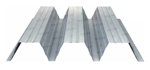 T137 trapézlemez, horganyzott - vtg.: 1,00mm