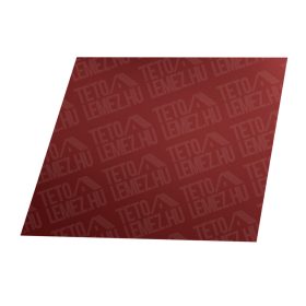 Síklemez RAL 3011 fényes, meggypiros - 0,50mm