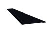 Toldó elem Lambda lemezhez RAL 9005 fényes (fekete), Hossz: 500 mm