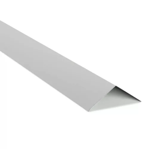 Gerincelem trapézlemezhez, Fényes RAL 7035 (világos szürke), Hossz: 2000 mm