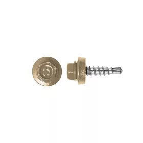   Rögzítő csavar fémhez, RAL1002 (gabona sárga) - 4,8*19mm