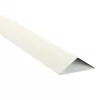 Gerincelem trapézlemezhez, Fényes RAL 9010 (hófehér), Hossz: 2000mm