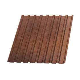   T20 trapézlemez, kétoldali aranytölgy - vtg.: 0,45mm SAJÁT GYÁRTÁS