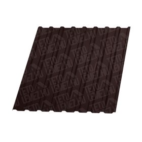 T20 trapézlemez, RAL8017 fényes (csokibarna) - vtg.: 0,4mm