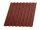 T20 trapézlemez, RAL3009 fényes (bordó) - 4000mm - vtg.: 0,45mm